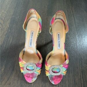 Manolo Blahnik Multicolor Women's Heels
